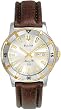 Marine Star Two Tone Dress Leather Strap