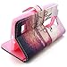LG Risio Case LG Risio Leather Flip Kickstand Case,Tribe-Tiger Stylish Broad Sea Design Premium Leather Magnet Slim Flip Kickstand Case Cover for LG Risio