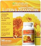 Trunature Vision 140 Softgels Complex Lutein and Zeaxanthin Supplement, 0.3 Ounce