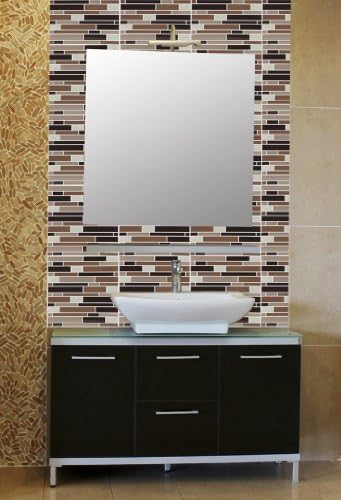 Achim Magic Gel Wall Tiles Pack, Coffee Beige