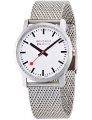 Mondaine Womens A672.30351.16SBM Simply Elegant Steel Band Watch