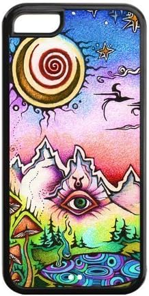 Customize Crazy Trippy TPU Case For iphone 5c