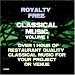ROYALTY FREE* CLASSICAL MUSIC VOLUME 1