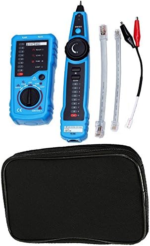 TimeOwner Multi-function Ethernet Network Cable Tester Telephone Line Wire Finder Detector for RJ11 RJ45 CAT5 CAT6 LAN