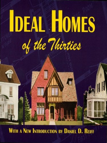 Ideal Homes of the Thirties (Dover Architecture)