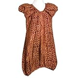 IMAGE OF Isossy Red Leopard Print Sack Dress - 4 Years