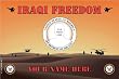 Navy Iraqi Freedom Small Vehicle Bumper Sticker