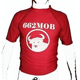 662 Red Lycra Rash Guard