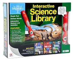 Encyclopaedia Britannica 3-Book Interactive Science Library: Dinosaurs, Reptiles, and Birds: Animals; Under the Sea