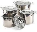 Prime Pacific Trading Stainless Steel Stockpot Set