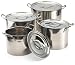 Kitchen & Housewares : Prime Pacific Trading Stainless Steel Stockpot Set