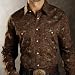 Panhandle Slim Fashion Print Snap Western Shirt