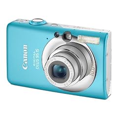 Canon Digital IXUS 95 IS Digitalkamera (10 Megapixel, 3-fach opt. Zoom, 6,4 cm (2,5 Zoll) Display, Bildstabilisator) Blue