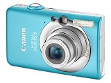 Canon Digital IXUS 95 IS Digitalkamera (10 Megapixel, 3-fach opt. Zoom, 6,4 cm (2,5 Zoll) Display, Bildstabilisator) Blue