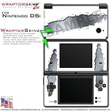 Nintendo DSi Skin Ripped White WraptorSkinz Skins (DSi NOT INCLUDED)
