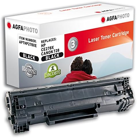 AgfaPhoto Toner black Pages 2.100, CE278X (Pages 2.100 Replaces CE278X / Canon 728)