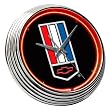 On The Edge 259019 Neon Clock (Camaro Emblem)