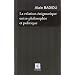 La relation �nigmatique entre politique et philosophie