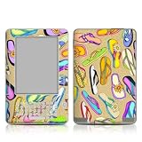 Flip Flops Design Protective Decal Skin Sticker for Amazon Kindle 2 E-Book Reader (Version 2.0)