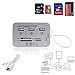 JahyShow® Card Reader Adapter+3-USB HUB Camera Connection Combo Kit for iPad 4/MINI/AIR/2