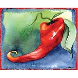 Magic Slice Non-Slip Flexible Cutting Board, Gourmet Size 12 x 15, Chili by Amy Hautman