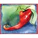Magic Slice Non-Slip Flexible Cutting Board, Gourmet Size 12" x 15", Chili by Amy Hautman