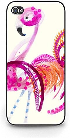 iPhone 5c Conservation Phone Case Breathable Watertight Mobile Covers Snap on iPhone 5c Purple Elegant Grus Japonensis Pattern Cellphone Shell