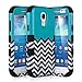 Galaxy S4 Mini Case, ULAK Hybrid (Hard Plastic Shell + Soft Silicone) Protective Rubber Rugged Hard Case for Samsung Galaxy S4 Mini i9190/i9192/i9195 (Follow the Sky/Black)