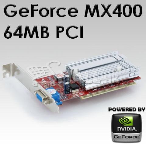 Nvidia Geforce2 MX400 64MB Card VGA