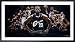 LeBron James Autographed/Hand Signed Cleveland Cavaliers Photo Collage (Framed) LE123