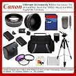 16gb Prime Time Huge Ultimate Accessory Kit for the Canon T1i (A.k.a 500d), Xs (A.k.a 1000d), Xsi (A.k.a 450d) Digital Slr Cameras.the Kit Includes Lenses, Filters, 16gb Sd Memory Card, 2 Batteries , Carrying Case, Tripod, Flash Plus Much More!! These Lenses and Filters Will Attach to Any of the Following Canon Lenses 18-55mm, 75-300mm, 50mm 1.4 , 55-200mm. 16gb Prime Time Huge Ultimate Accessory Kit for the Canon T1i (A.k.a 500d), Xs (A.k.a 1000d), Xsi (A.k.a 450d) Digital Slr Cameras.the Kit Includes Lenses, Filters, 16gb Sd Memory Card, 2 Batteries , Carrying Case, Tripod, Flash Plus Much More!! These Lenses and Filters Will Attach to Any of the Following Canon Lenses 18-55mm, 75-300mm, 50mm 1.4 , 55-200mm.