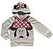 Disney Minnie Mouse Little Girls Lightweight Hoodie Shirt