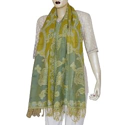 Wrapping Stoles Wool for Womens India 27 x 72 inches (jstl355)