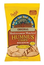 Plocky's Hummus Chips, Original, 3-Ounce Bags (Pack of 12)