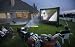 CineBox Outdoor Movie Screen 12' x 7' Theater System - Screen - LCD Projector - DVD P...