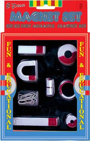 Childrens Toyshop  Toys : Eight Piece Magnet Set