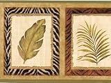 Sage Animal Skins Wallpaper Border