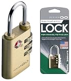Review Design Go  / Design GO Brass TSA Luggage Lock
