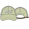 Fishing Hat 'Cast & Pray Fishing Lures - With a Fling and a Prayer' Low Profile Embroidered Cotton Deluxe Angler Cap