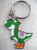 MARIO BROS.: Green Yoshi Metal Diecast Keychain