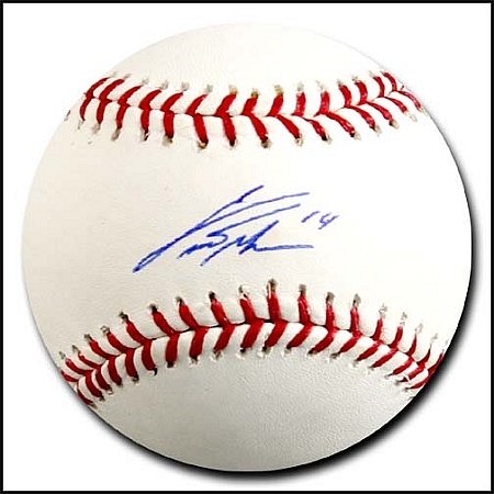 Curtis Granderson Autographed/Hand Signed Official Major League Baseball
