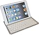 iPad Mini Ultra Slim Wireless Bluetooth Keyboard Aluminum Keyboard Case Cover/ Stand - White