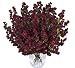 1920 Baby's Breath Gypsophila Artificial Silk Flowers _Burgundy