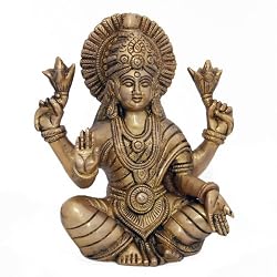 Goddess Lakshmi Sculptures Religious Gifts 6 inches (laxmib012)