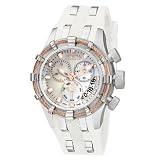 Invicta Women's 6942 Reserve Collection Bolt Chronograph White Polyurethane Watch