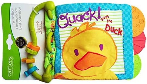 Animal Sounds Fun Teether Book by Carter's