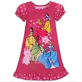 Disney Princess Short Sleeve Ruffled Nightgown