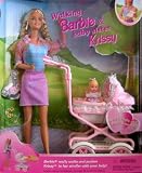 Barbie – Walking Barbie & New Baby Sister krissy Doll – 1999 Mattel