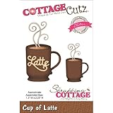 CottageCutz Elites Die Cuts, 1.3 by 2.25-Inch, Cup of Latte
