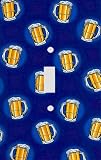 Beer Mug Collage Decorative Switchplate Cover